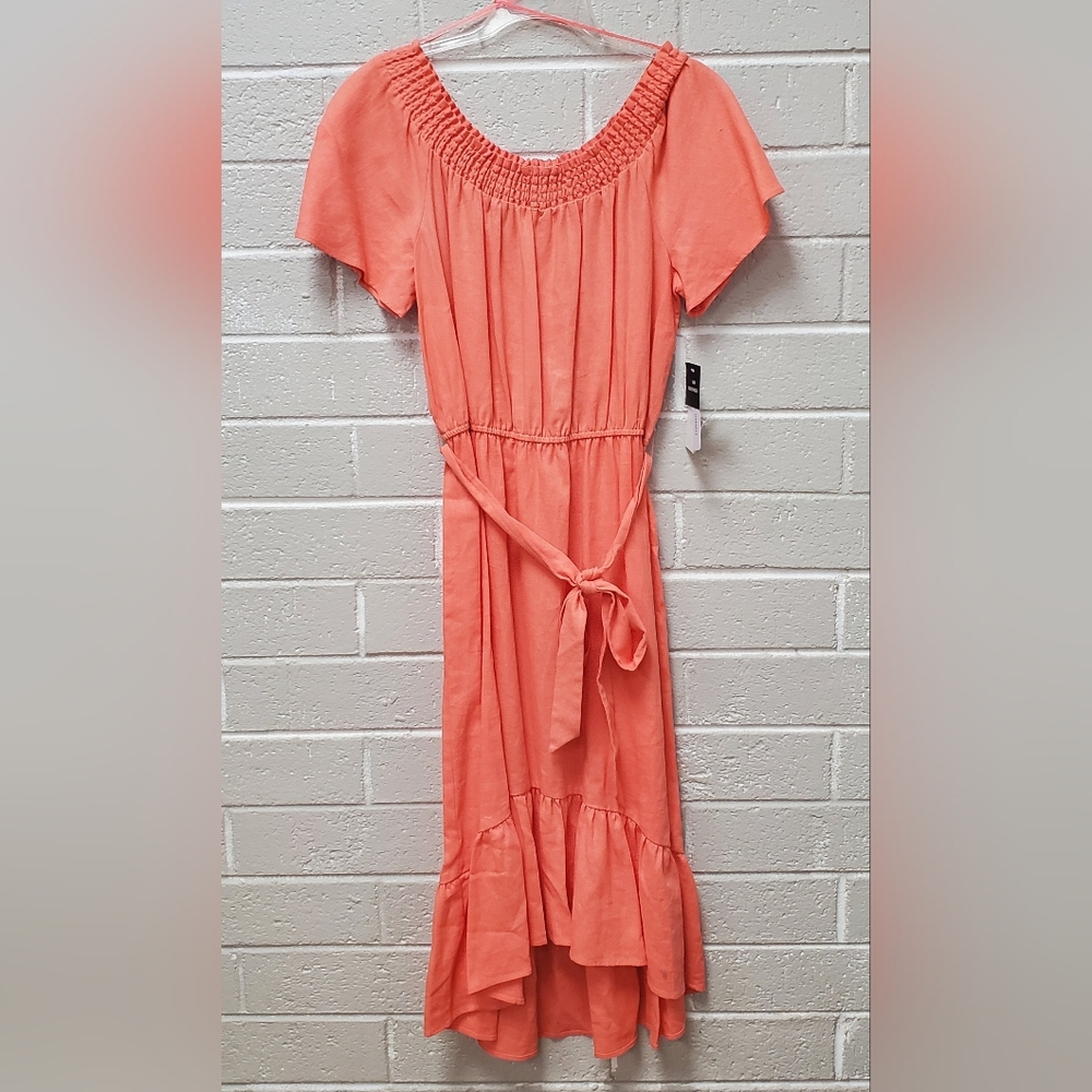 3/$20 Sandra Darren 12 Elegant Coral Dress